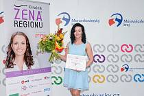 Bohdana Pufferová, vítězka jubilejního desátého ročníku prestižního ocenění Žena regionu za Moravskoslezský kraj.