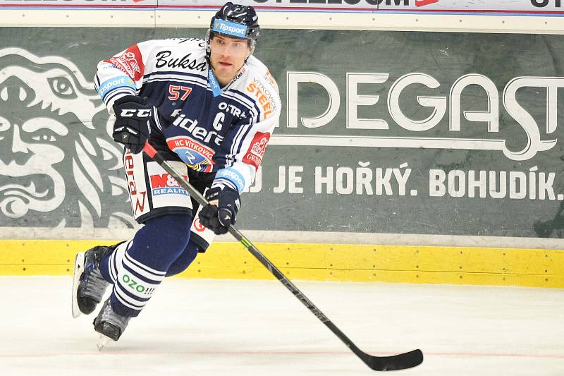 Utkání 1. kola hokejové extraligy: HC Vítkovice Ridera - Aukro Berani Zlín, 8. září v Ostravě.