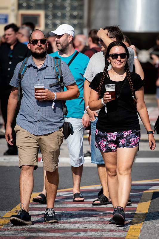 Slavnosti pivovaru Ostravar v Ostravě, pátek 21. června 2019.