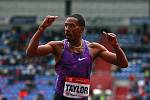 Zlatá tretra Ostrava 2015. Na snímku Christian Taylor