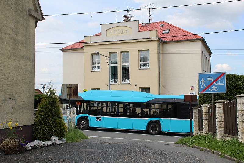 Základní škola v Proskovicích.