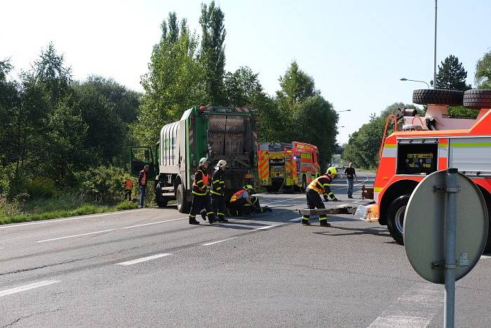 Zářijová nehoda ve Svinově, při níž zemřel 77letý muž.