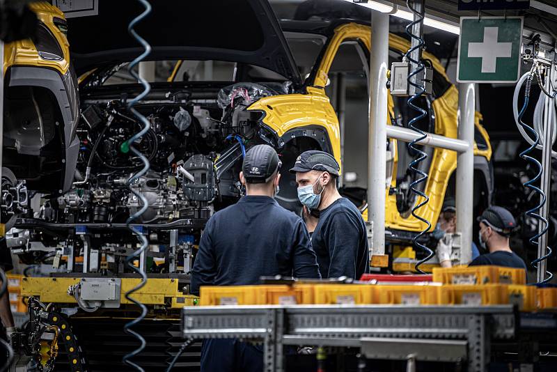 Návštěvníci si již mohou v rámci projektu Technotrasy prohlédnout i automobilku Hyundai, 27. ledna 2022 v Nošovicích.