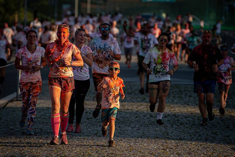 Rainbow Run v Dolní Oblasti Vítkovice, 11. zaří 2021 v Ostravě.