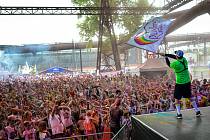 Duhový běh  a festival v Dolní oblasti Vítkovice Rainbow run & Rainbow fest Ostrava, sobota 4. června 2022.