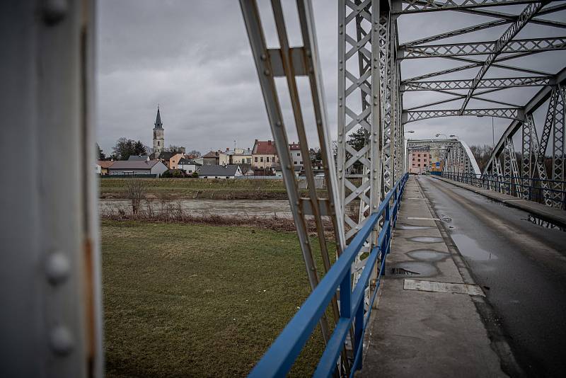 Hraniční přechod s Polskem, 27 února 2021 ve Starém Bohumíně.