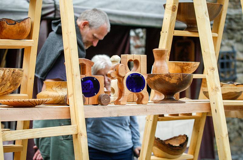 Festival dřeva na Slezskoostravském hradu.