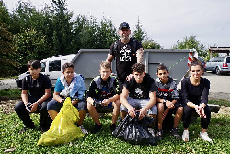 Akce Poděkuj horám, Beskydy, 28. září 2021.