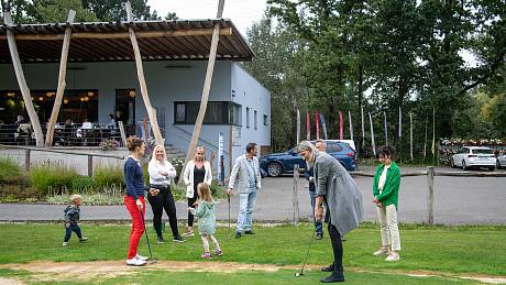Den s golfem s Deníkem v GOLF PARK Lhotka, 14.září 2023, Ostrava.