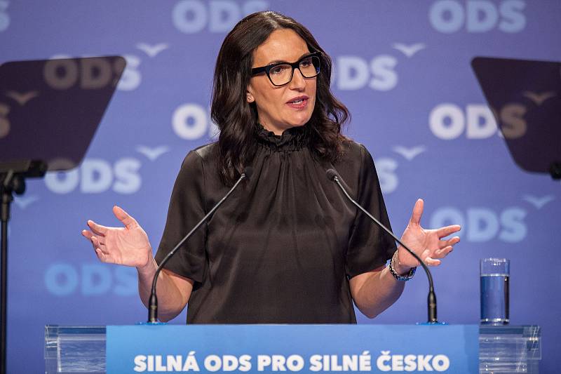 28. kongres ODS v ostravském hotelu Clarion, sobota 13. ledna 2018. Na snímku Alexandra Udženija.