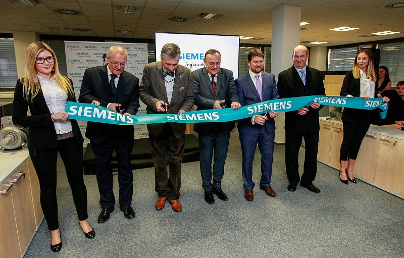 Otevření nového výzkumného a vývojového centra Siemens v Ostravě.