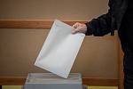 První den voleb v Ostravě, 23.září 2022.