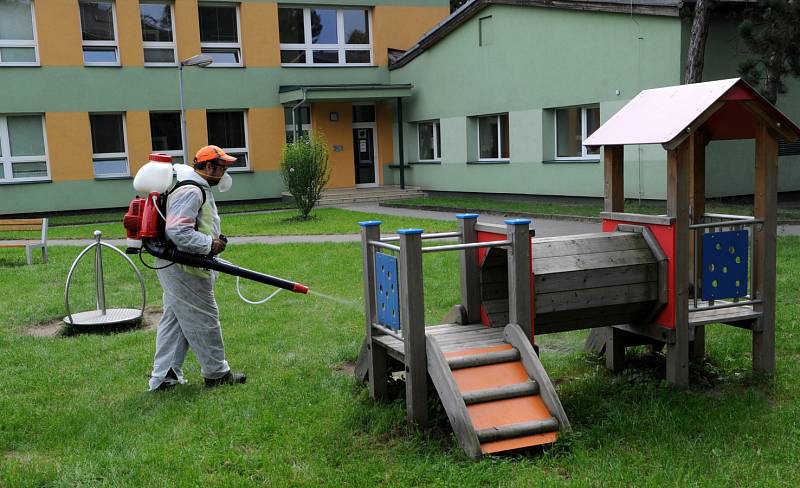 Boj s klíšťaty se rozhodli vést radní Mariánských Hor a Hulvák. V mateřských školách v obvodu provedli postřik proti těmto parazitům. Jednou z nich byla i Mateřská škola Zelená.