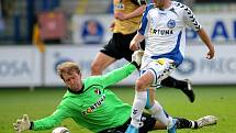 Fotbalisté Baníku v dohrávce 25. kola první ligy vyhráli v Liberci 1:0.