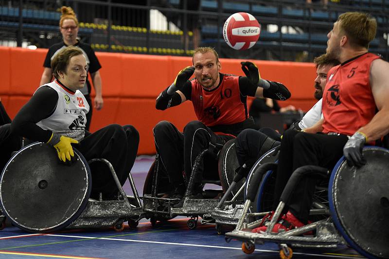 Česká národní liga v rugby vozíčkářů, 11. července 2020 v Bohumíně. Zápas Sitting Eagles - Prague Robots