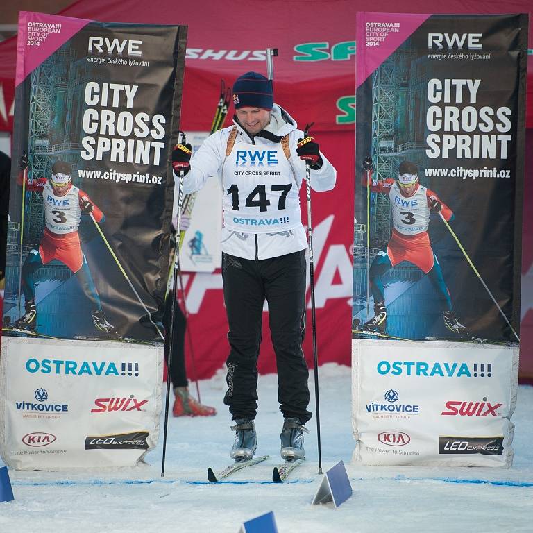 City Cross Sprint v Dolní oblasti Vítkovice. 