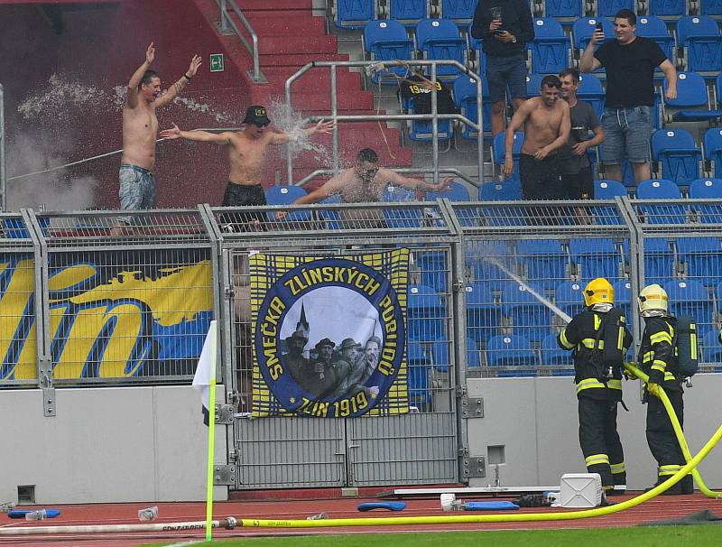 Fotbalisté Baníku Ostrava zvítězili v duelu 3. kola FORTUNA:LIGY nad Zlínem 3:1