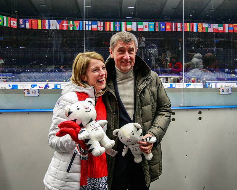 Zahájení olympijského festivalu u Ostravar arény v Ostravě.Andrej Babiš navštívil olympijský festival v Ostravě