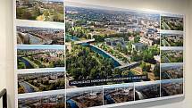 Výstava v MAPPA Ostrava, Nový kampus Ostravské univerzity, City Campus Černá louka, září 2021 v Ostravě.