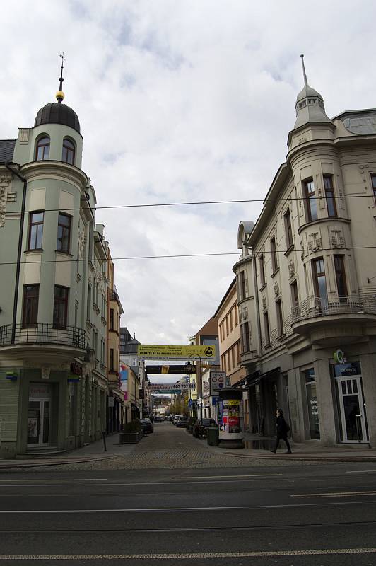 Nádražní ulice v Ostravě, březen 2019. Ilustrační foto.