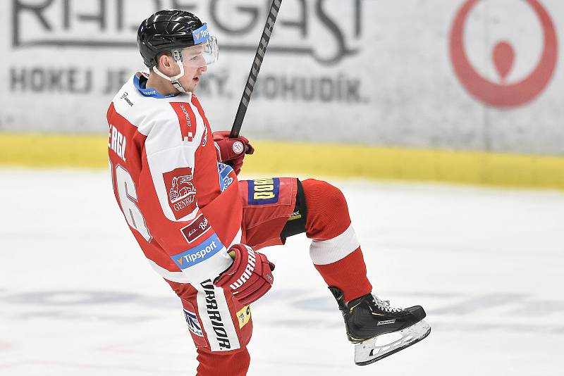 Utkání 44. kola hokejové extraligy: HC Vítkovice Ridera - HC Olomouc, 23. ledna 2019 v Ostravě. Na snímku Jergl Aleš.