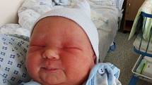 Mathias John Jelen, Dubnice, narozen 29. srpna 2021 v Krnově, váha 4020 g, míra 50 cm. Foto: Pavla Hrabovská