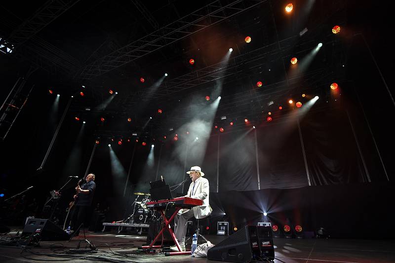 Hudební festival Colours of Ostrava 2018 v Dolní oblasti Vítkovice, 19. července 2018 v Ostravě. Na snímku Jaroslav Uhlíř.