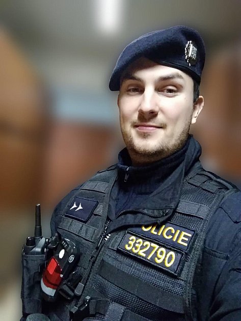 Policista Pavel Kikloš.
