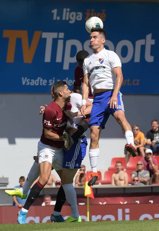 Utkání 6. kola první fotbalové ligy FORTUNA:LIGA, AC Sparta Praha - FC Baník Ostrava, 18. srpna 2019 v Praze.