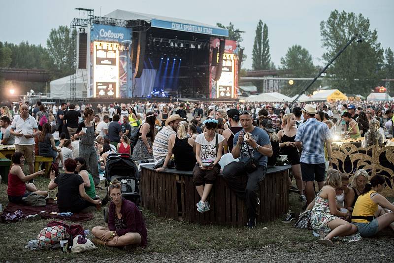 Hudební festival Colours of Ostrava v Ostravě 20. července 2017.