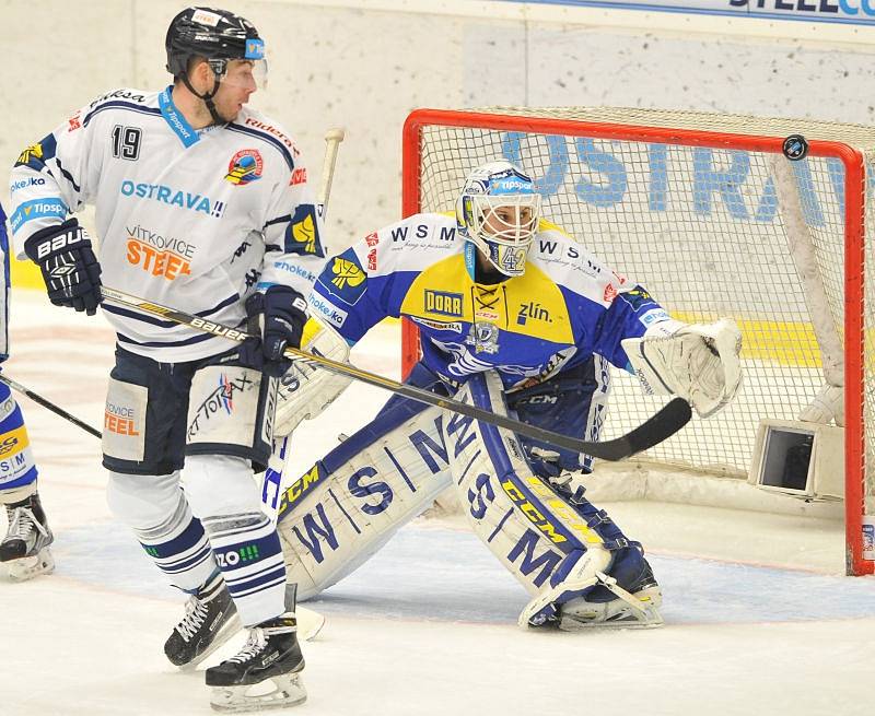 HC Vítkovice Steel - PSG Zlín 3:2 po nájezdech