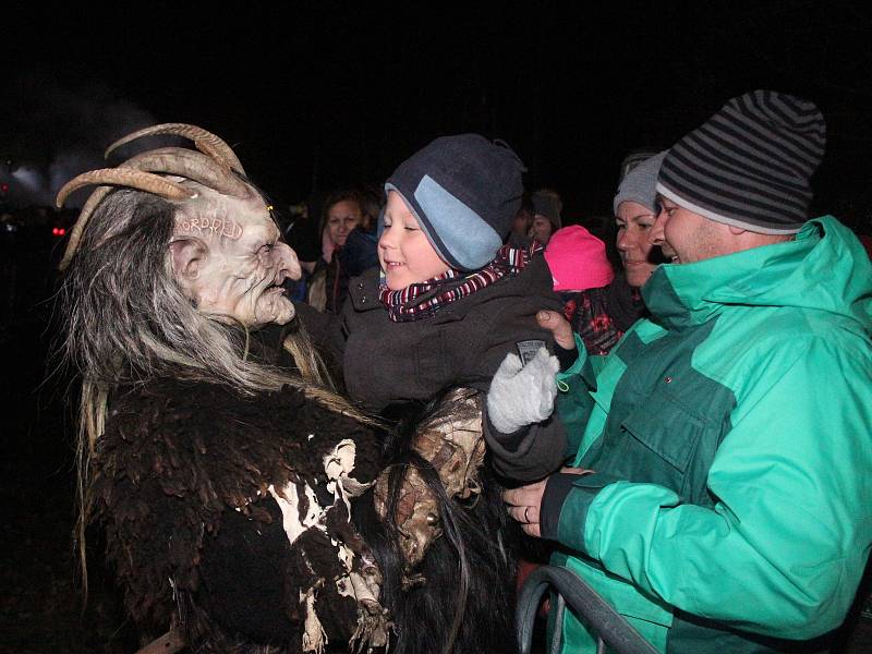 Krampus show. Ilustrační foto.