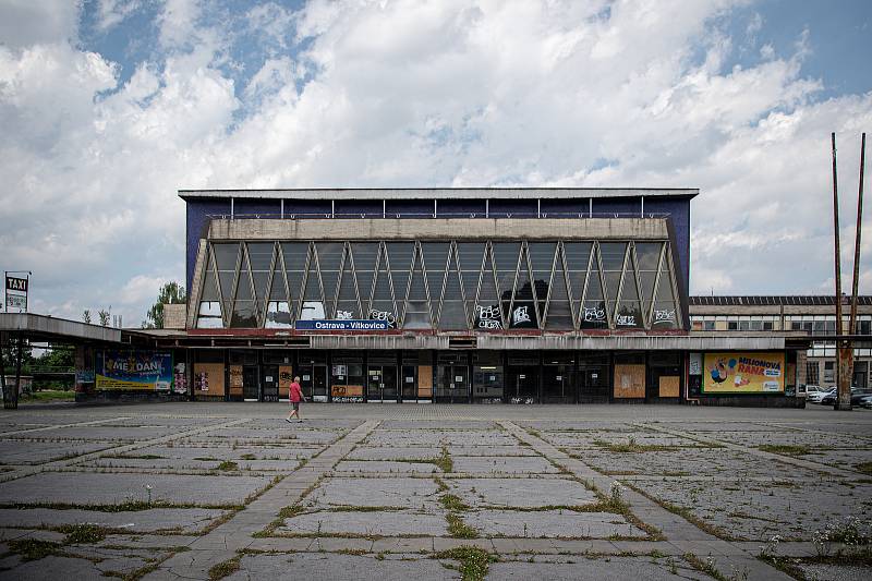 Vítkovické nádraží v Ostravě.