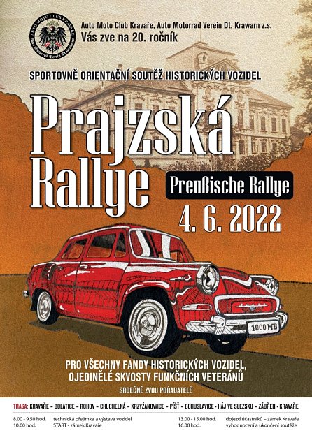 Prajzská rallye 2022