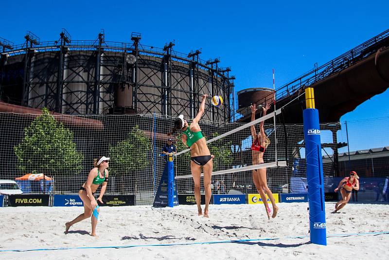 FIVB Světové série v plážovém volejbalu J&T Banka Ostrava Beach Open, 31. května 2019 v Ostravě.