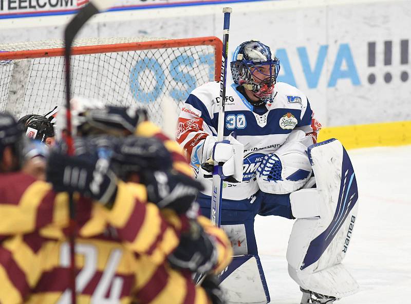 Vítkovice - Brno 4:2 (56. kolo extraligy, 25. 2. 2022)