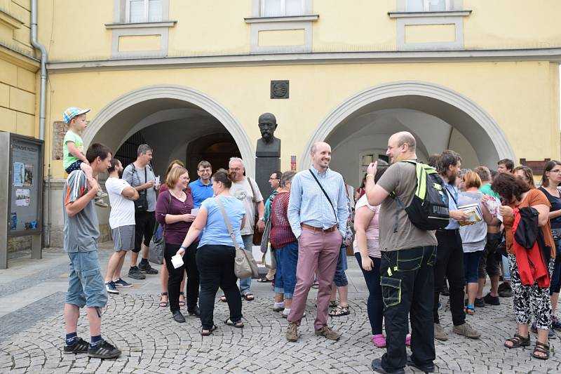 Setkání příznivců geocachingu v Ostravě 18. června 2018.