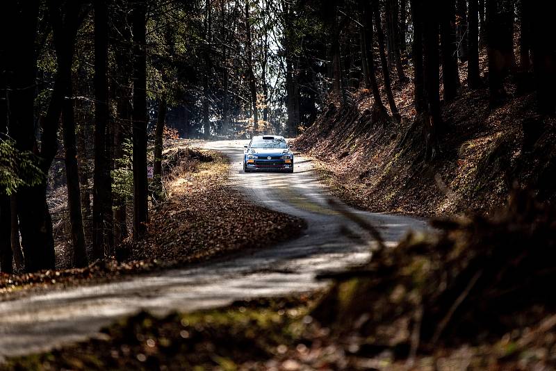 KOWAX Valašská Rally ValMez 2021. RZ Poličná. 28. března 2021. Gryazin Nikolay - Aleksandrov Konstantin.