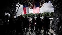 Na letišti v Mošnově na Novojičínsku začaly 18. září 2021 dvoudenní Dny NATO a Dny Vzdušných sil Armády ČR, které jsou největší bezpečnostní přehlídkou v Evropě. letounu C5-M Super Galaxy