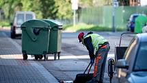 Ghetto ve Vítkovicích (ulice Erbenova), 10. zaří 2019 v Ostravě.