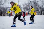 Sled Dogs skates (sněžné brusle) ve Skalka family park, 2. února 2020 v Ostravě.