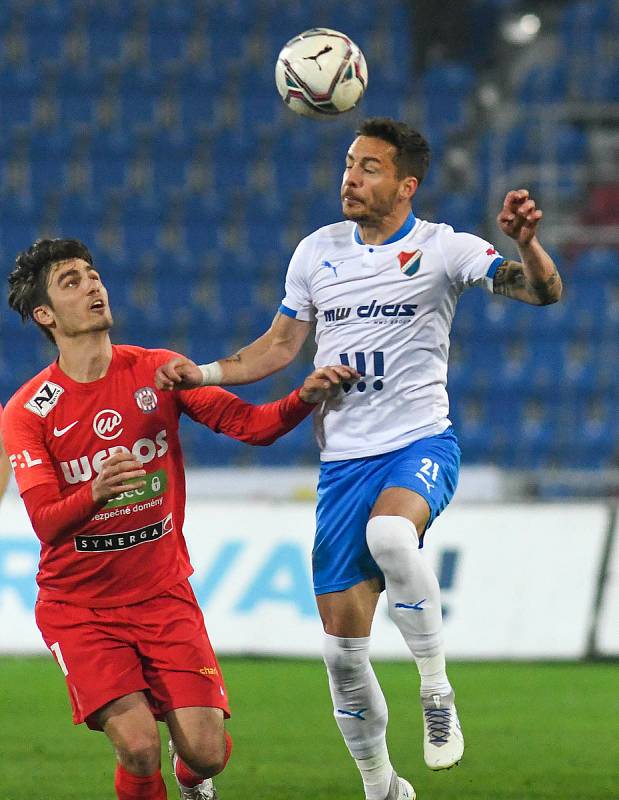 Baník Ostrava - Zbrojovka Brno (1:1), 30. kolo FORTUNA:LIGY, 1. května 2021. Městský stadion ve Vítkovicích.