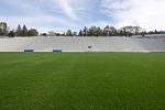 Stadion Bazaly těsně před dokončením.