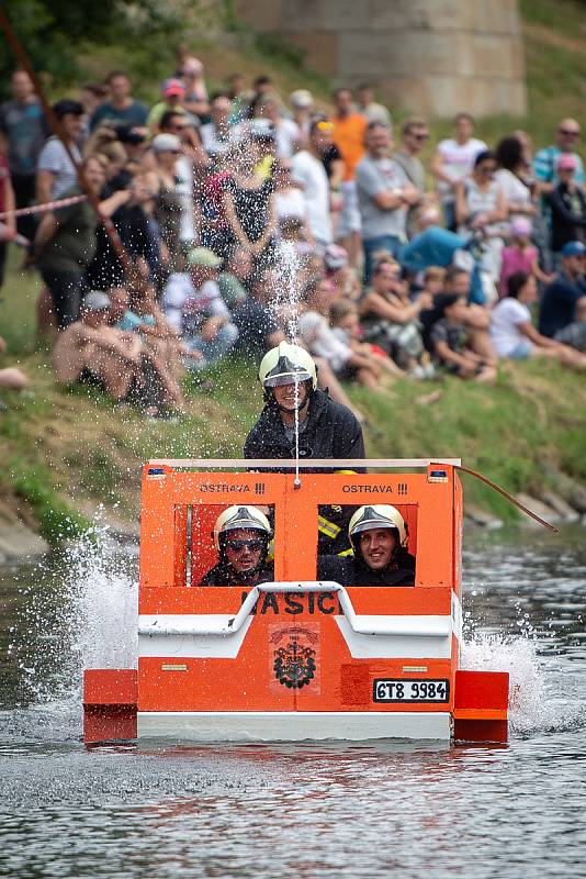 Rozmarné slavnosti řeky Ostravice, 22. června 2019 v Ostravě.