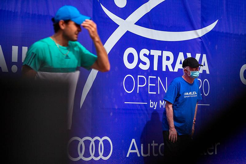 Tenisový turnaj Ostrava OPEN, 4. září 2020 v Ostravě.