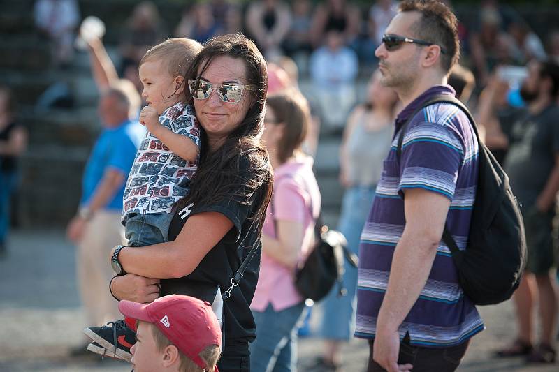 Festival v ulicích 2018 na Slezskoostravském hradě, 29. června 2018 v Ostravě.