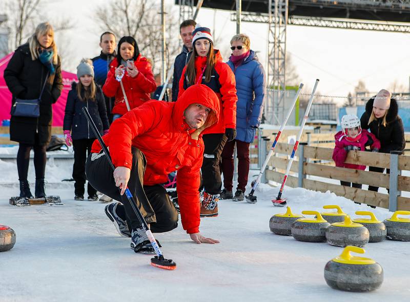 Olympijský festival u Ostravar Arény, 16. února 2018