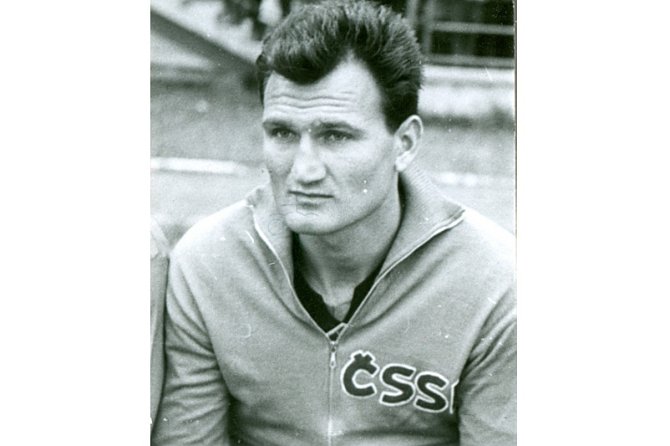Legendární fotbalový gólman František Schmucker.