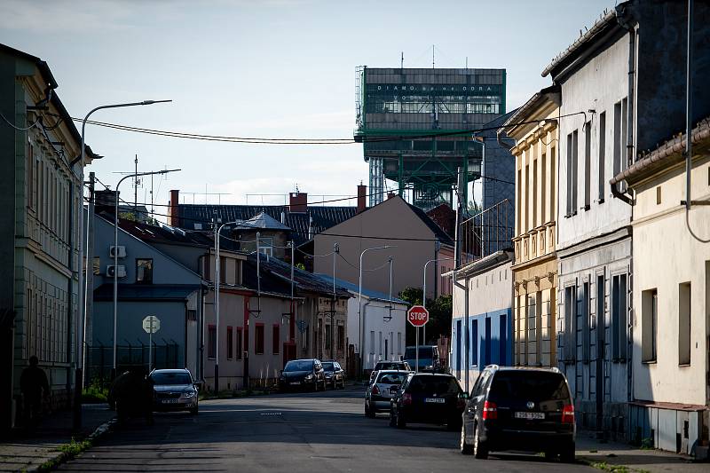 Ghetto ve Vítkovicích (ulice Erbenova), 10. zaří 2019 v Ostravě.