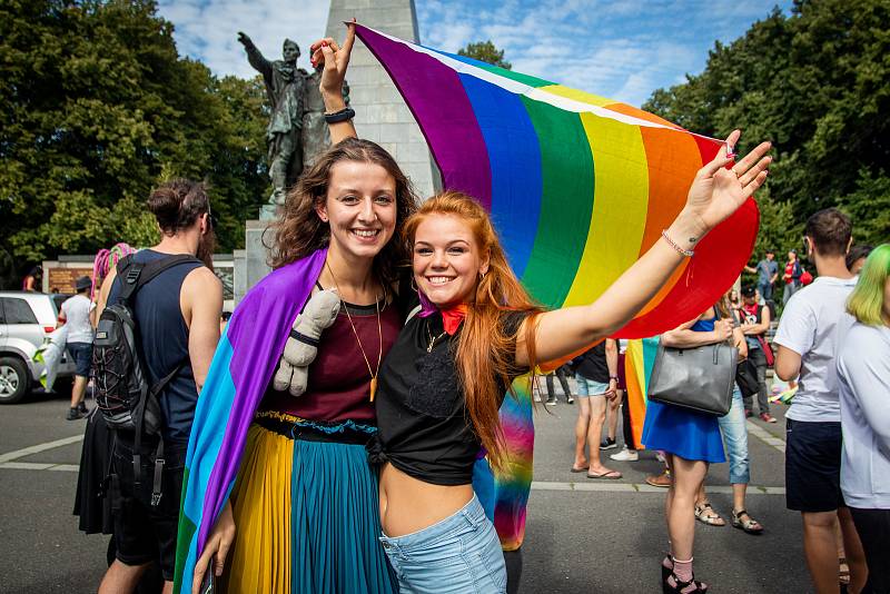 Duhový pochod Pride 2019 v Ostravě.